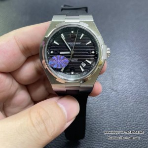 Overseas 47040 42mm SS Rubber Black Dial MKSF MY9019 - Image 6