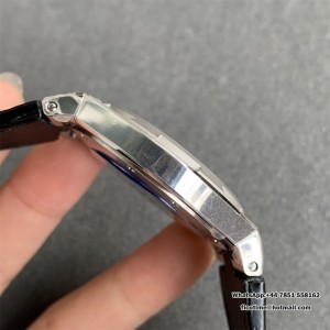 Overseas 47040 42mm SS Leather White Dial MKSF MY9019 - Image 2