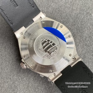 Overseas 47040 42mm SS Leather White Dial MKSF MY9019 - Image 4