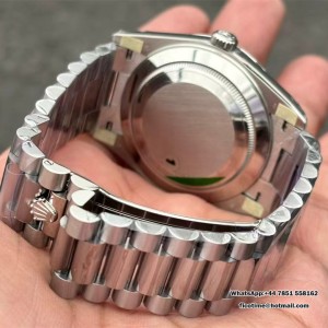 DayDate 40 228239 VSF 1:1 Best Edition White Roman Dial on President Bracelet VS3255 V2(Gain Weight) - Image 3