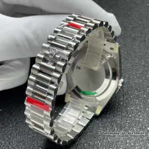 DayDate 40 228239 VSF 1:1 Best Edition Black Dial on President Bracelet VS3255 V2(Gain Weight) - Image 6