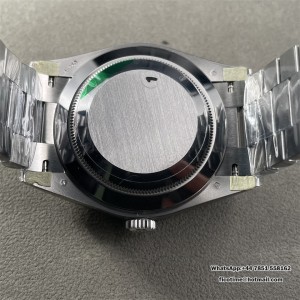 DayDate 40 228239 VSF 1:1 Best Edition Grey Dial on President Bracelet VS3255 V2(Gain Weight) - Image 8