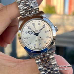 Heritage Black Bay 39mm KRF Silver Dial SS Bracelet A2824 - Image 6