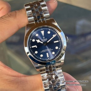 Heritage Black Bay 39mm KRF Blue Dial SS Bracelet A2824 - Image 6