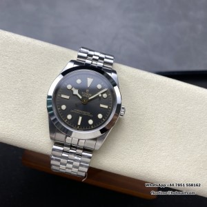 Heritage Black Bay 39mm KRF Anthracite Black Dial SS Bracelet A2824 - Image 3