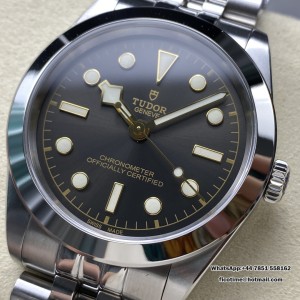 Heritage Black Bay 39mm KRF Anthracite Black Dial SS Bracelet A2824 - Image 8