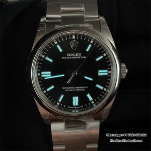 VSF DD3230 Oyster Perpetual 36mm Black Dial Oyster Bracelet - Image 8