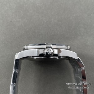 Aquaracer 41mm OF 1:1 Best Edition Blue Dial Red Hand on SS Bracelet SW200 - Image 3