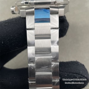 Aquaracer 41mm OF 1:1 Best Edition Blue Dial Red Hand on SS Bracelet SW200 - Image 4