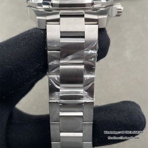 Aquaracer 41mm OF 1:1 Best Edition Black Dial on SS Bracelet Quart - Image 5