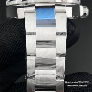Aquaracer Calibre 5 43mm OF 1:1 Best Edition White Dial SS Bezel on SS Bracelet SW200 - Image 4