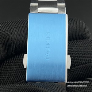 Aquaracer Calibre 5 43mm OF 1:1 Best Edition White Dial SS Bezel on SS Bracelet SW200 - Image 6