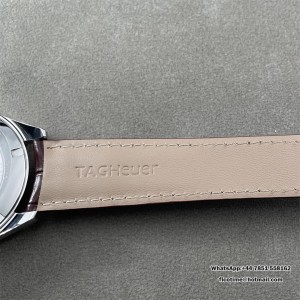 Tag Carrera Calibre 5 Automatic SS/SS White Dial Rose Gold Sticker OF SW 200 41mm - Image 4