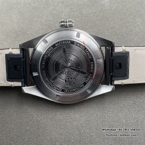 Autavia 42mm SS/SS Grey Dial Brown Leather OF SW200 - Image 6
