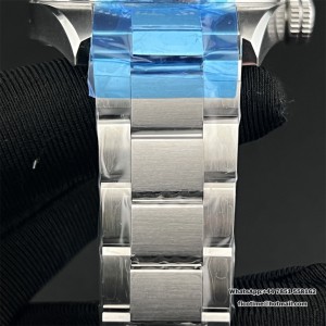 Autavia SS 42mm OF 1:1 Best Edition Blue Dial Blue Ceramic Bezel on SS Bracelet SW200 - Image 6