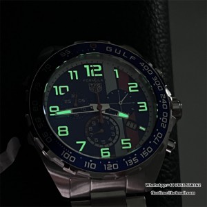 Tag F1 Indy 500 Chrono SS/SS Blue Dial Quartz - Image 8