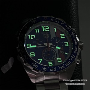 Tag F1 Indy 500 Chrono SS/SS Blue Dial Quartz - Image 9