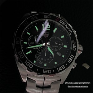 Tag F1 Chrono SS/SS Black DialBlack Red Hand Quartz - Image 9