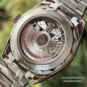 Aqua Terra 150M 38mm VSF 1:1 Best Edition Black Dial on SS Bracelet VS8800 Super Clone - Image 6