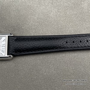 F1F Tank Must 29.5*22 White Dial Black Leather Strap Swiss Quartz - Image 3