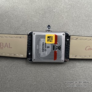 F1F Tank Must 29.5*22 White Dial Black Leather Strap Swiss Quartz - Image 5