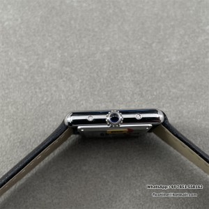 F1F Tank Must 29.5*22 White Dial Black Leather Strap Swiss Quartz - Image 6