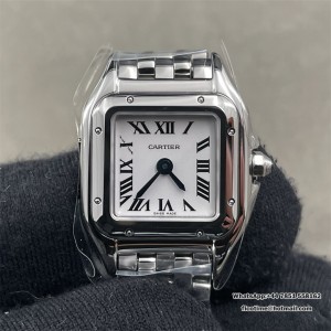 BBA PANTHERE 19*25 Ladies White Dial SS Bracelet  Swiss Quartz - Image 1