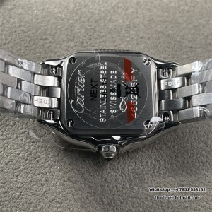 BBA PANTHERE 19*25 Ladies White Dial SS Bracelet  Swiss Quartz - Image 8