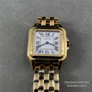 BVF Swiss Quartz PANTHERE 31mm YG White Dial YG Bracelet - Image 2