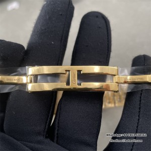 BVF Swiss Quartz PANTHERE 31mm YG White Dial YG Bracelet - Image 8