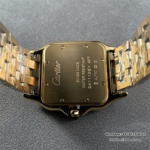 BVF Swiss Quartz PANTHERE 31mm YG White Dial YG Bracelet - Image 9