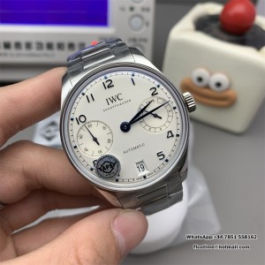 Portugieser Auto 42mm SS/LE Wht/B-Num APSF A52010 - Image 3