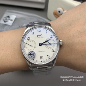 Portugieser Auto 42mm SS/LE Wht/B-Num APSF A52010 - Image 6