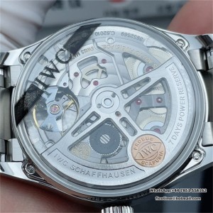 Portugieser IW501704 42mm SS APSF 1:1 Best Edition Blue Dial on SS Bracelet A52010 - Image 5