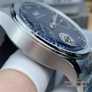 Portugieser IW501704 42mm SS APSF 1:1 Best Edition Blue Dial on SS Bracelet A52010 - Image 8
