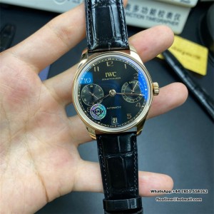 Portugieser Auto 7 Days RG/LE Blk/Num APSF A52010 - Image 3