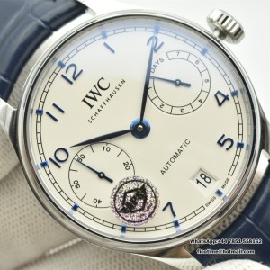 Portugieser Auto 7 Days SS/LE Wht/B-Num APSF A52010 - Image 3