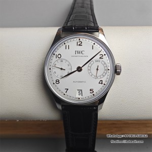 Portugieser Auto 7 Days SS/LE Wht/SS Num APSF A52010 - Image 4