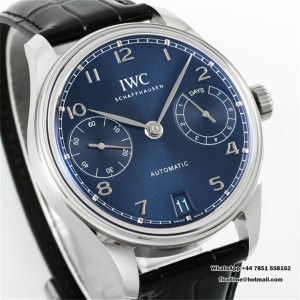 Portugieser Auto 7 Days SS/LE Blue/Num APSF A52010 - Image 4