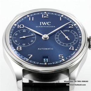 Portugieser Auto 7 Days SS/LE Blue/Num APSF A52010 - Image 5