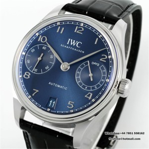 Portugieser Auto 7 Days SS/LE Blue/Num APSF A52010 - Image 6