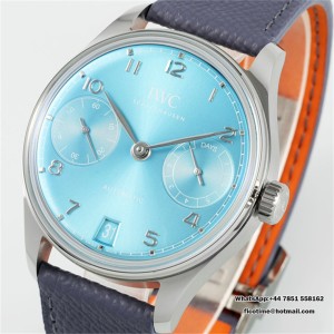 Portugieser Auto 7 Days SS/LE L-Blue/Num APSF A52010 - Image 8