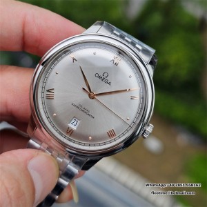 De Ville Prestige SS VSF 1:1 Best Edition Gray Dial on SS Bracelet A8800 - Image 5