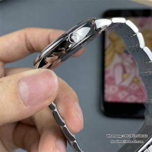 De Ville Prestige SS VSF 1:1 Best Edition White Dial on SS Bracelet A8800 - Image 5