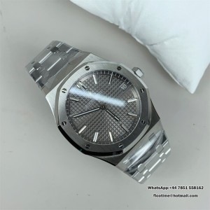 VSF DD4302 Royal Oak 41mm 15500 Grey Dial SS Bracelet - Image 4