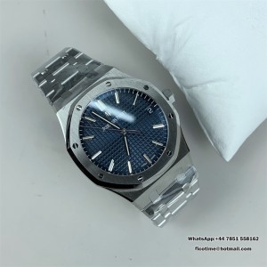 VSF DD4302 Royal Oak 41mm 15500 Blue Dial SS Bracelet - Image 5