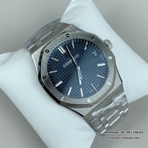 VSF DD4302 Royal Oak 41mm 15500 Blue Dial SS Bracelet - Image 7