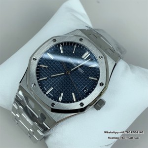 VSF DD4302 Royal Oak 41mm 15500 Blue Dial SS Bracelet - Image 8