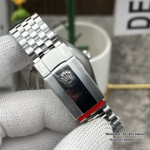 DateJust 41 126334 904L SS VF 1:1 Best Edition Gray Dial Diamond Marker On Jubilee Bracelet DD3235 - Image 4