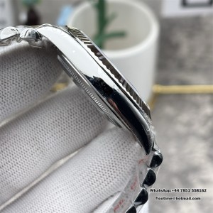 DateJust 41 126334 904L SS VF 1:1 Best Edition Gray Dial Diamond Marker On Jubilee Bracelet DD3235 - Image 7